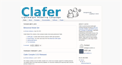 Desktop Screenshot of clafer.org